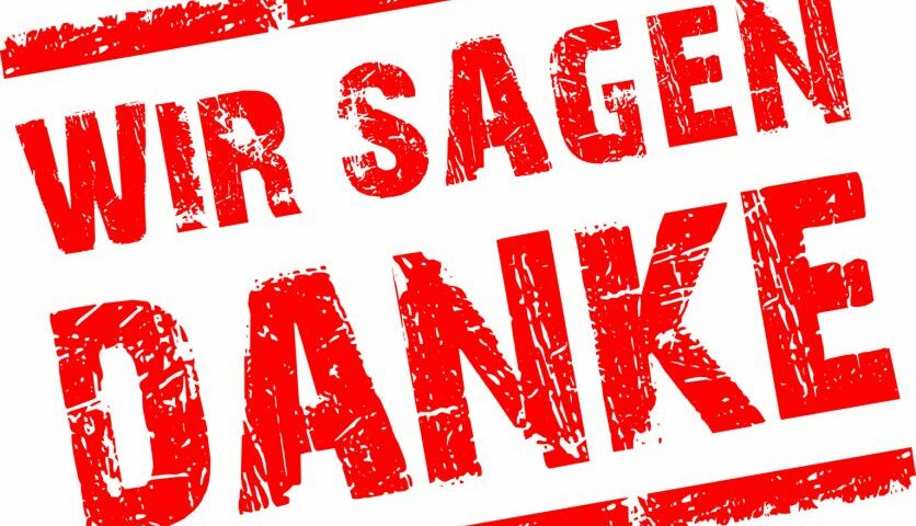  Danke, Ronny!