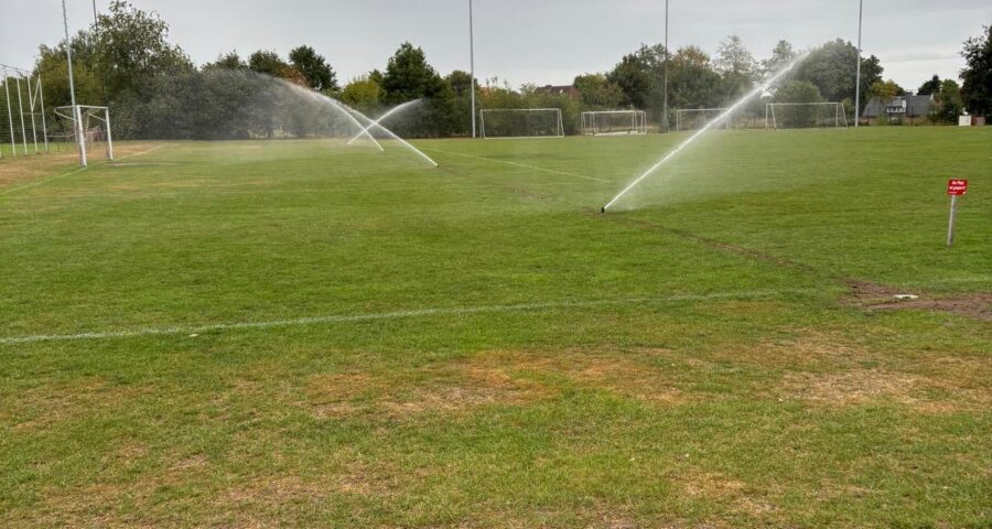  LEADER-Projekt fördert Beregnungsanlage beim FC Sulingen